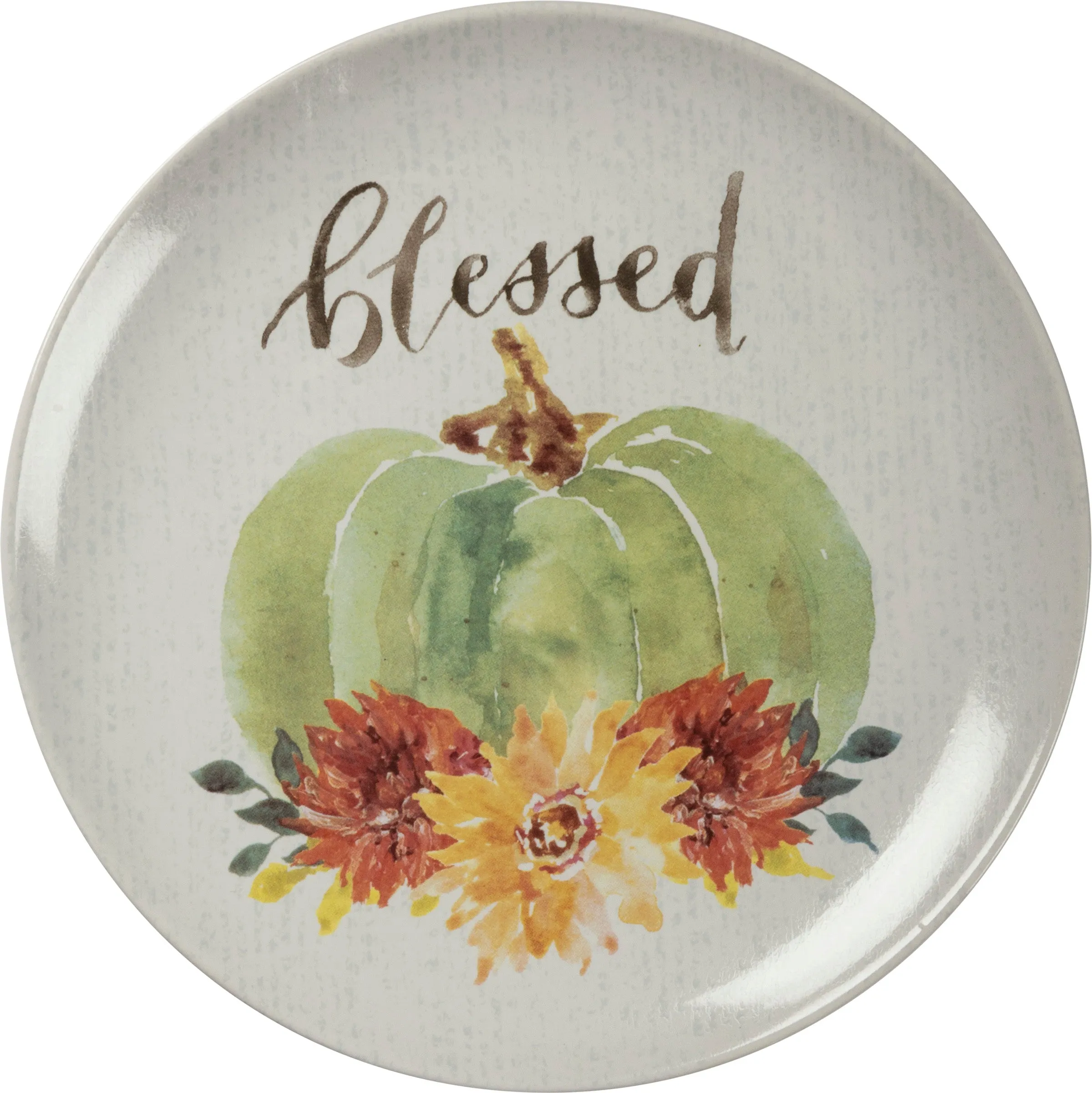 Pumpkins Plate Set