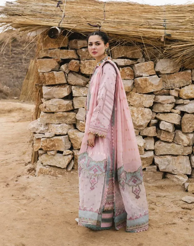 QALAMKAR MIRAHIL | LUXURY LAWN '22 | SAAJ-13