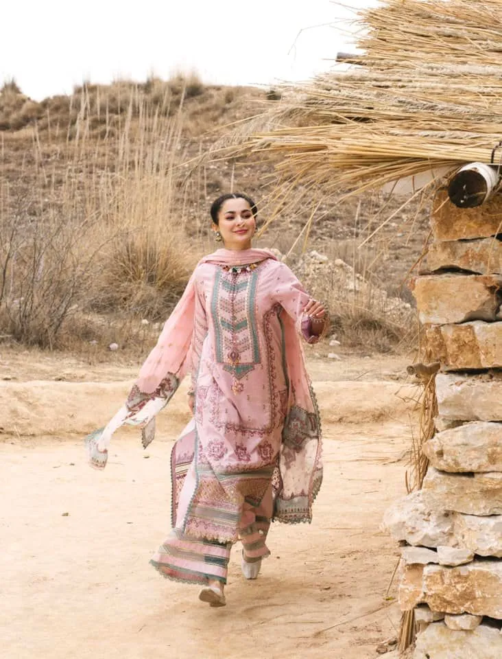 QALAMKAR MIRAHIL | LUXURY LAWN '22 | SAAJ-13