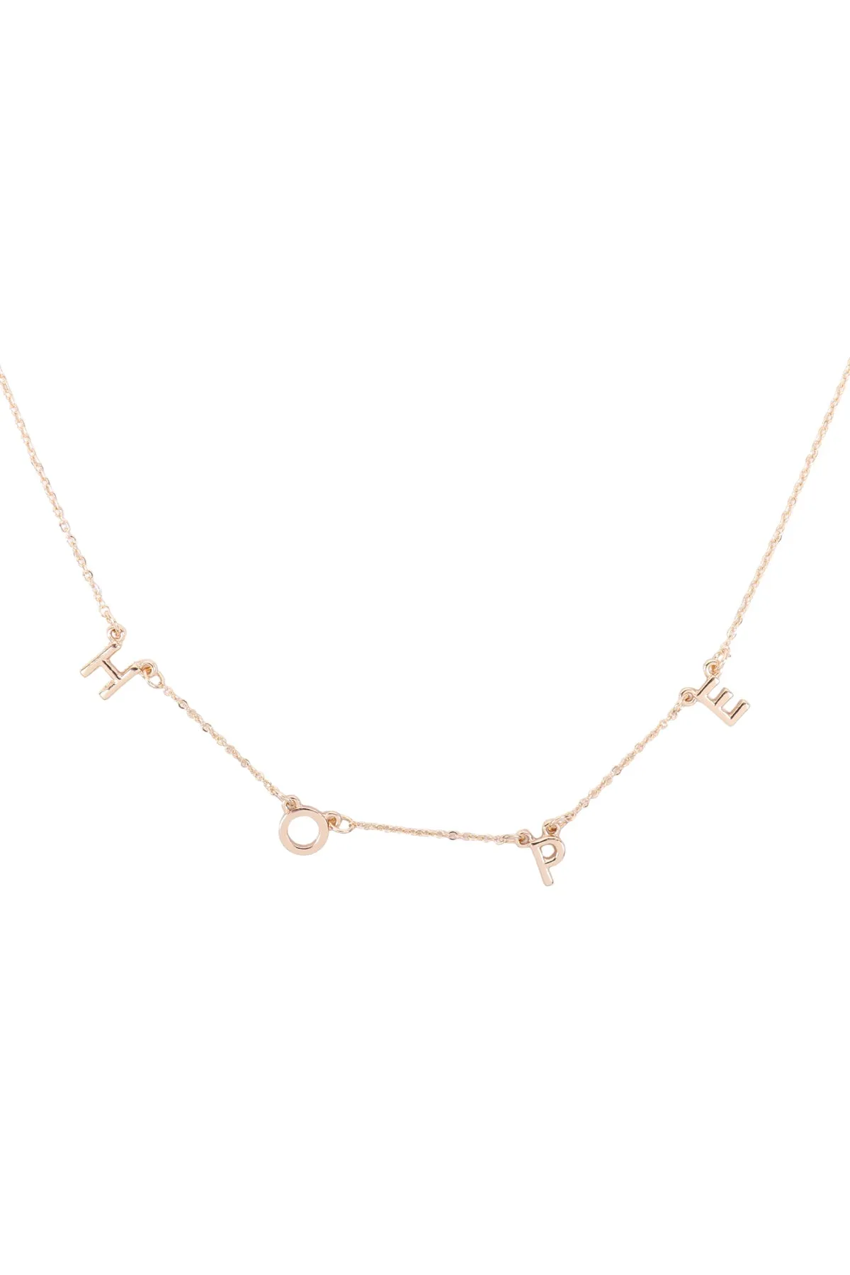 "HOPE" WORD STATION NECKLACE
