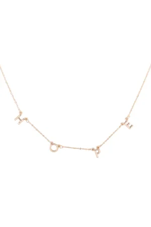 "HOPE" WORD STATION NECKLACE