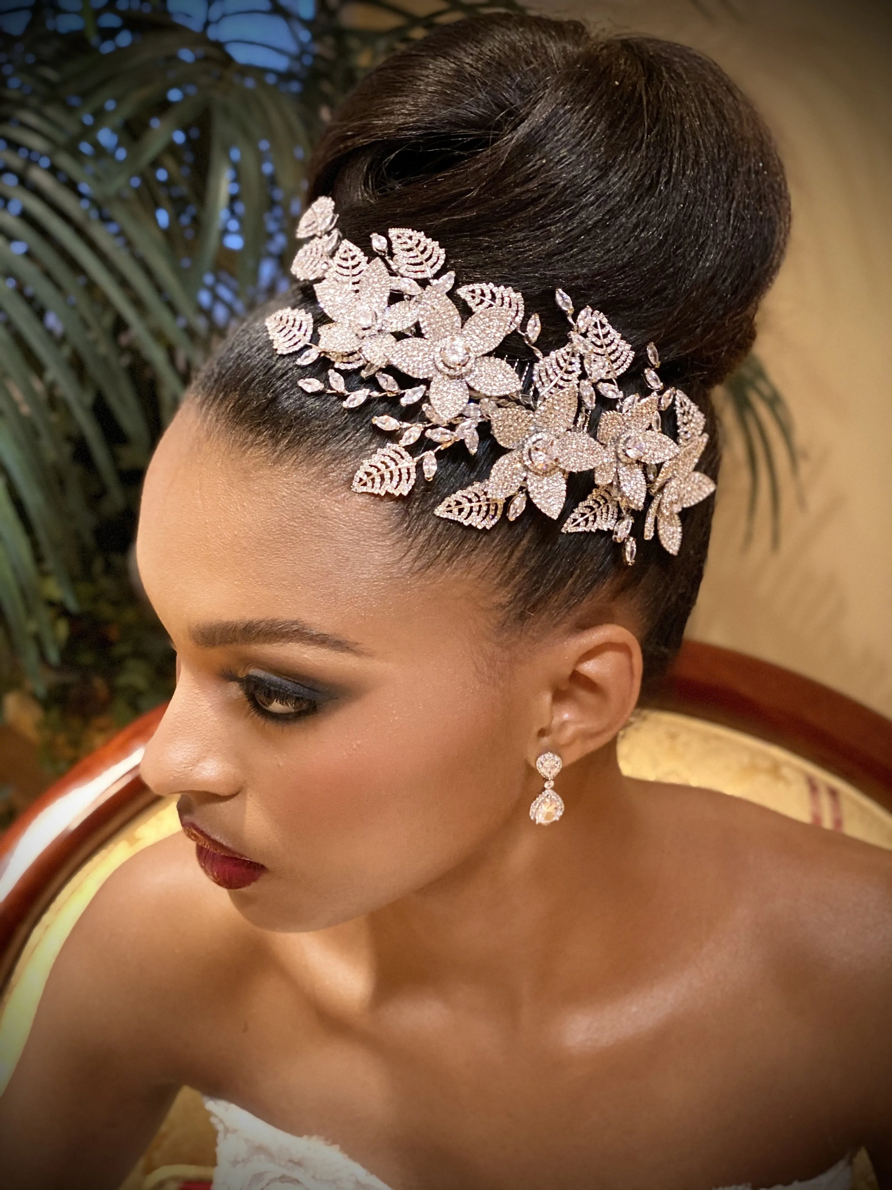 "MIA" Bridal Comb