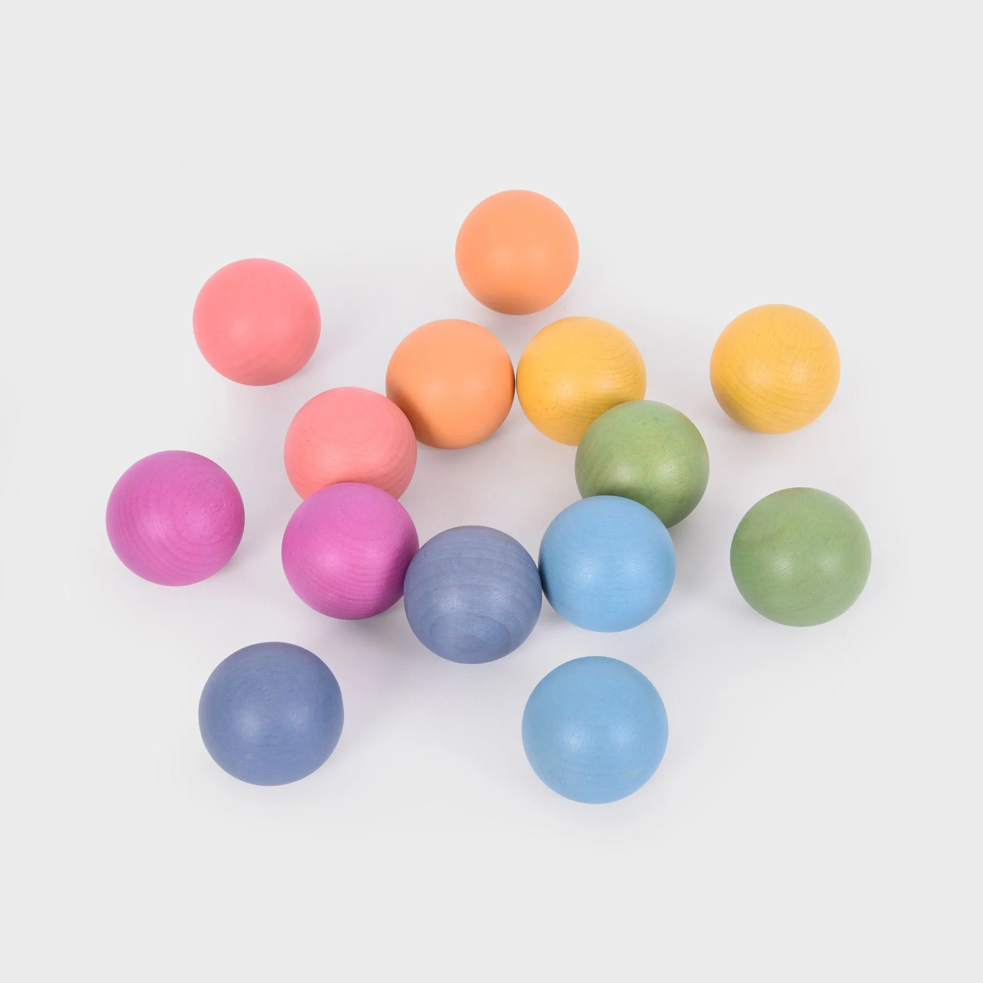 Rainbow Wooden Ball