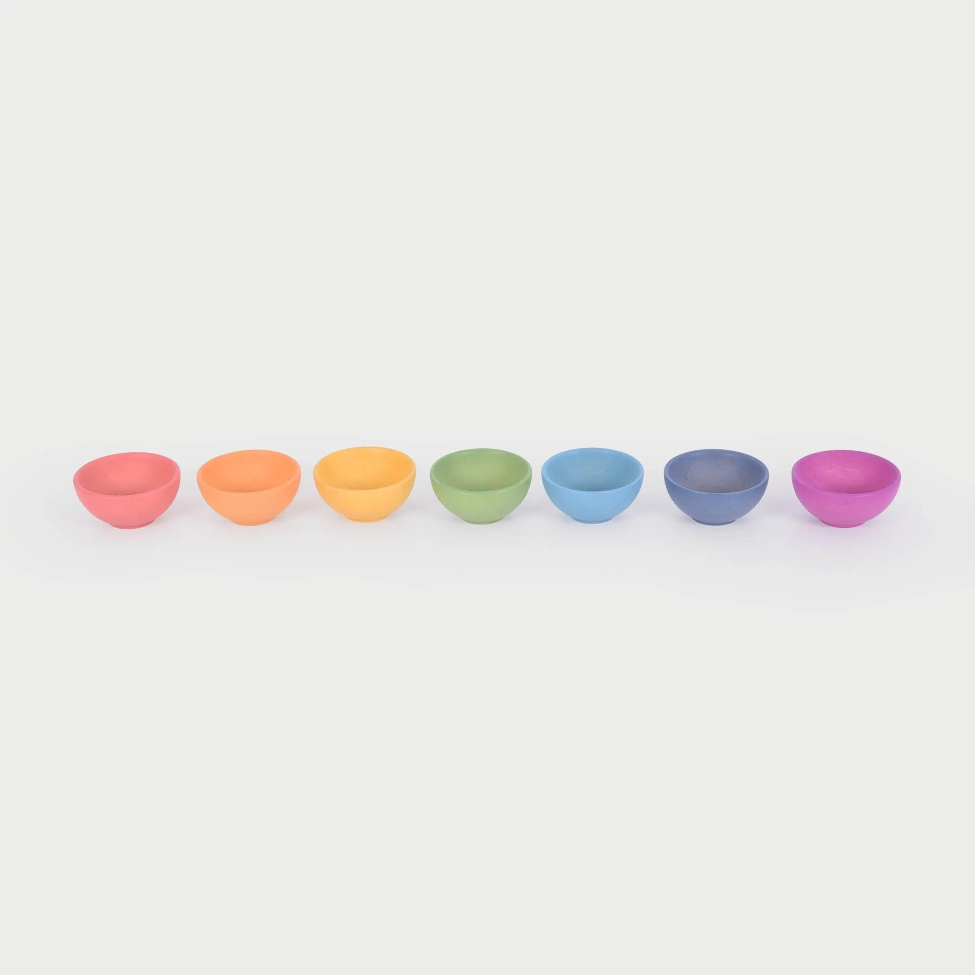 Rainbow Wooden Bowl