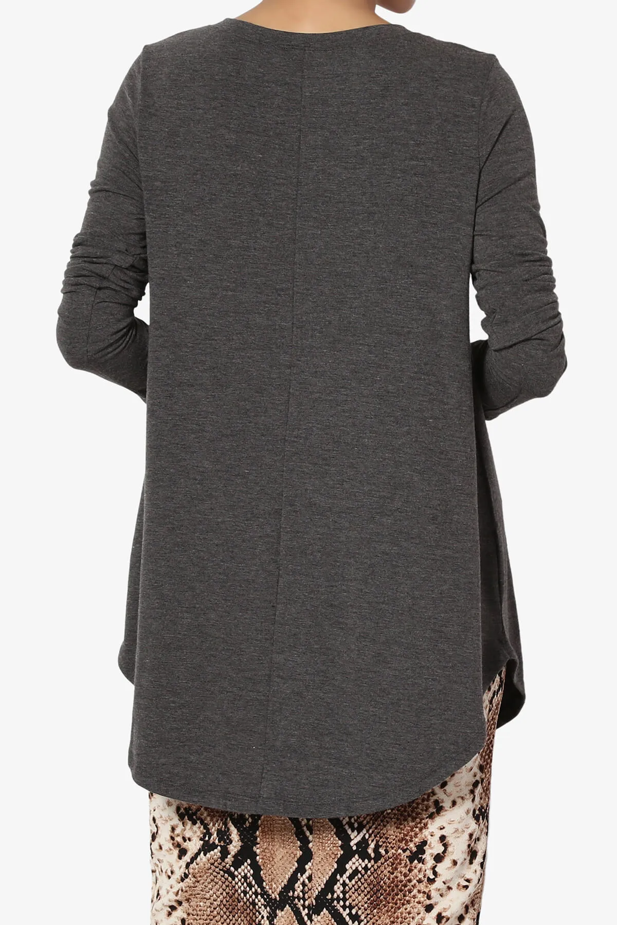 Ramada Long Sleeve Flowy Jersey Top PLUS