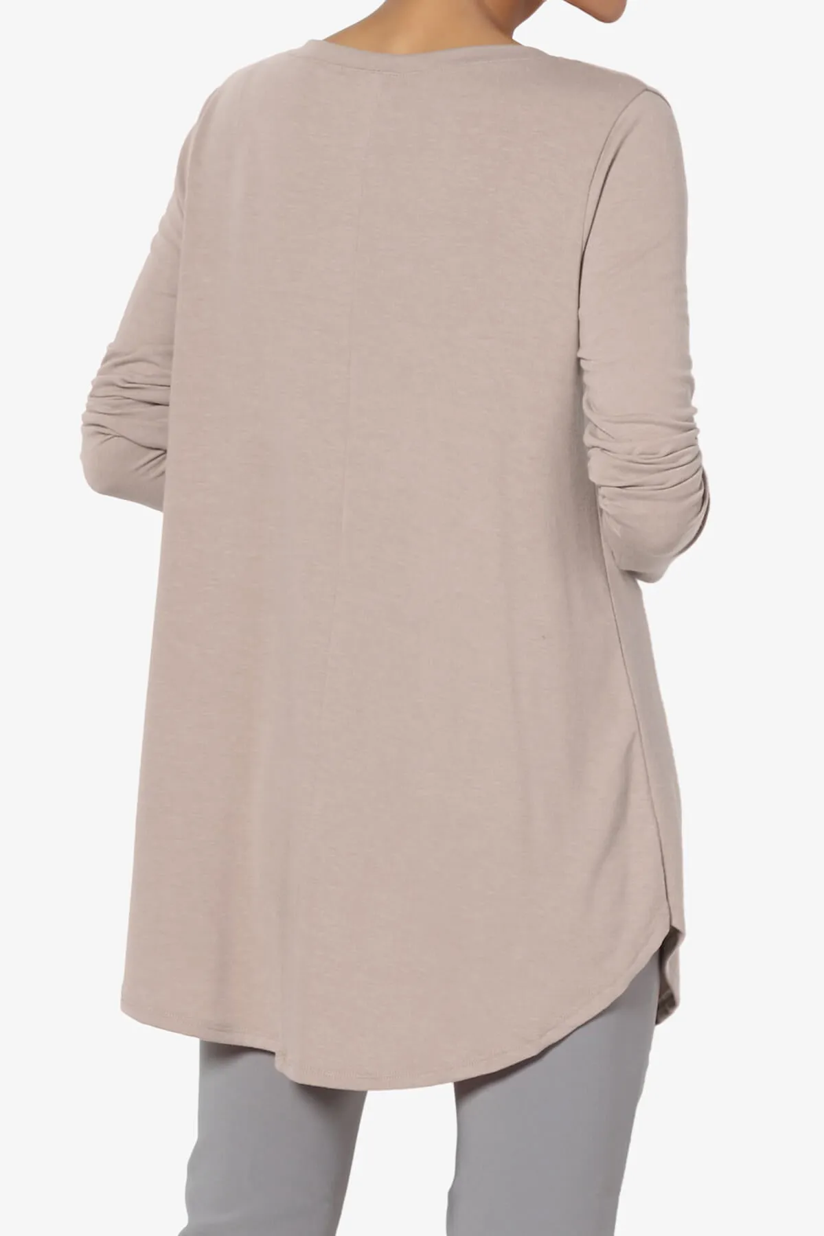 Ramada Long Sleeve Flowy Jersey Top PLUS