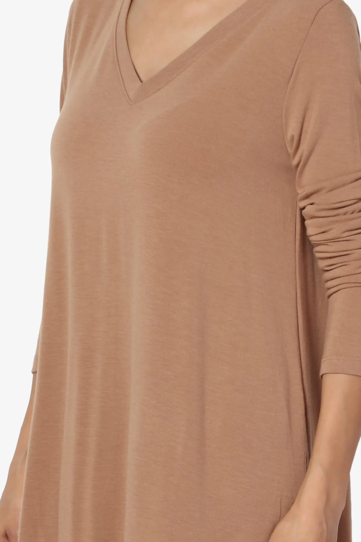 Ramada Long Sleeve Flowy Jersey Top PLUS