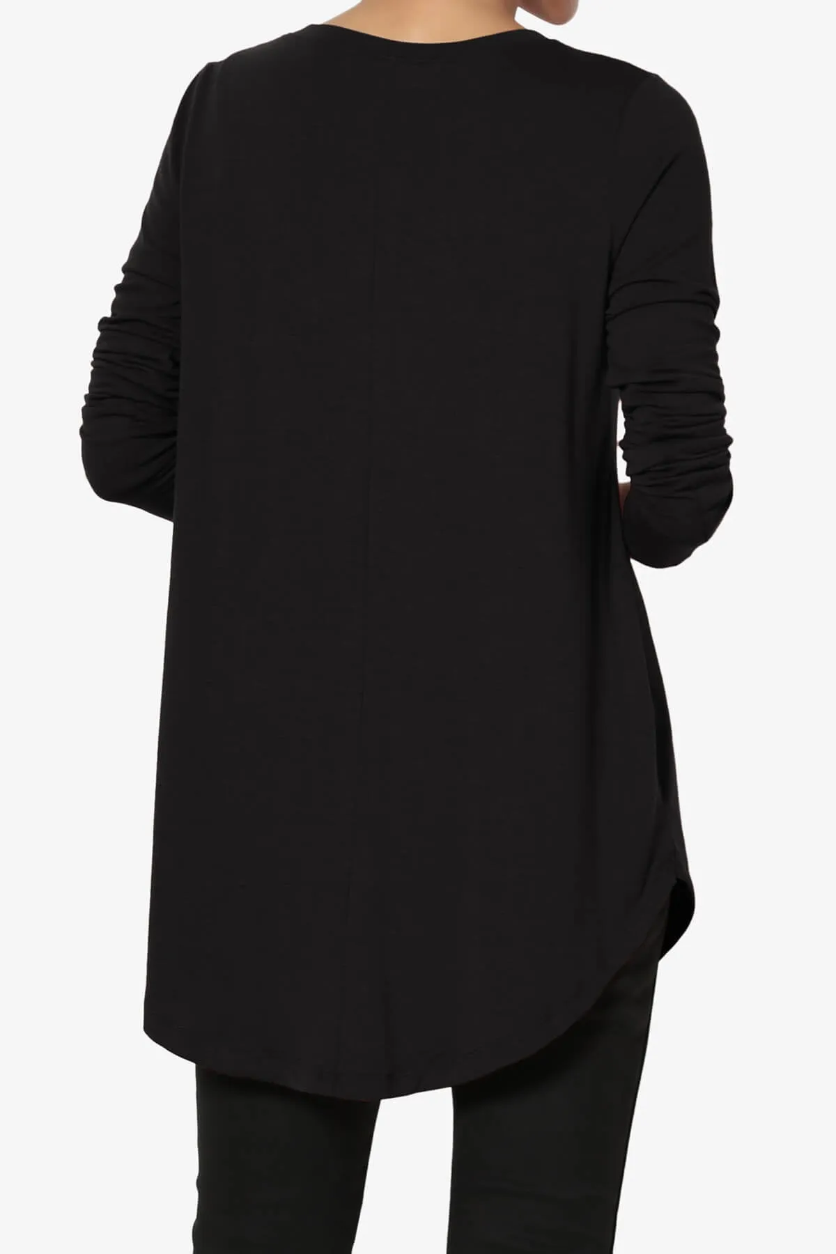 Ramada Long Sleeve Flowy Jersey Top PLUS