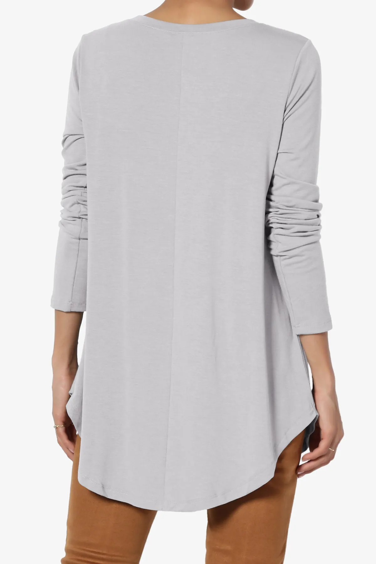 Ramada Long Sleeve Flowy Jersey Top PLUS