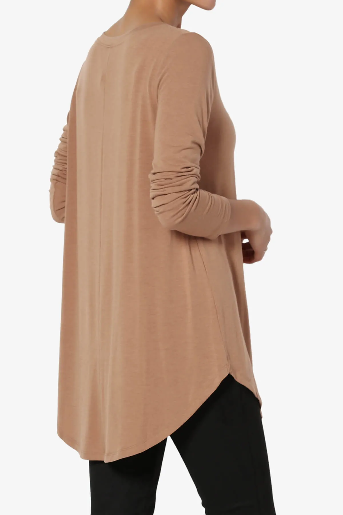 Ramada Long Sleeve Flowy Jersey Top PLUS