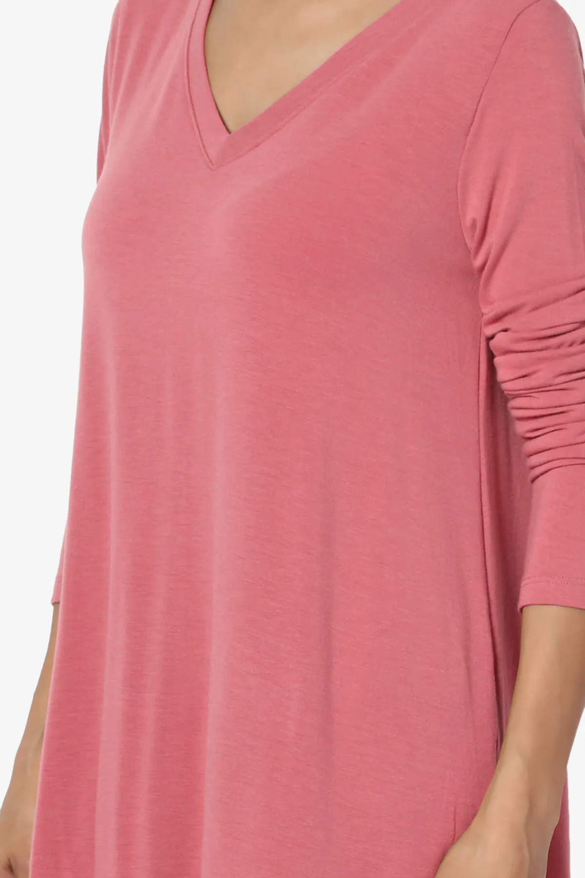 Ramada Long Sleeve Flowy Jersey Top PLUS