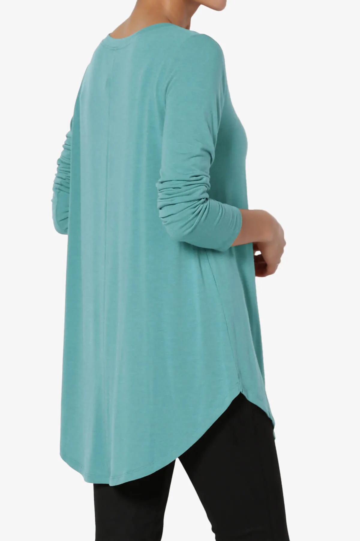 Ramada Long Sleeve Flowy Jersey Top PLUS