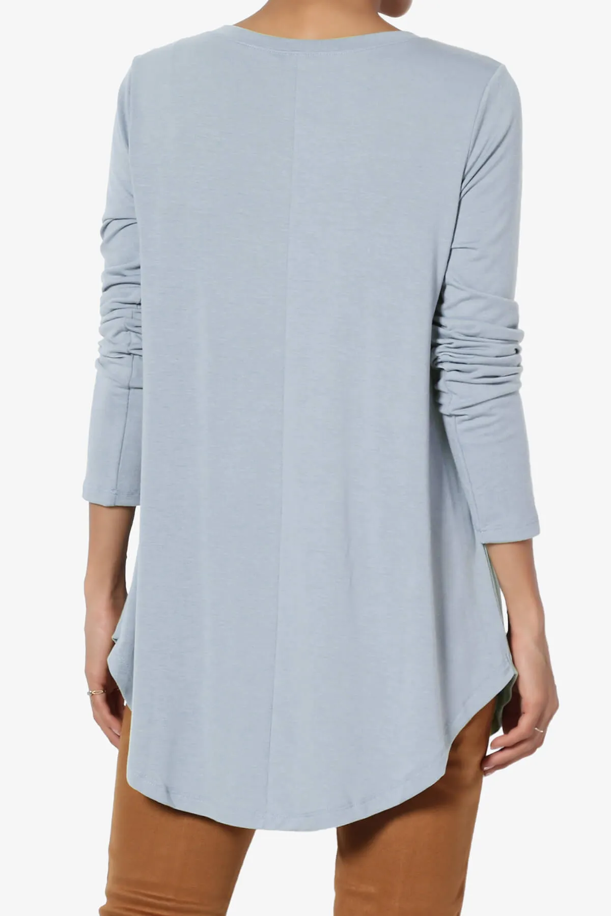 Ramada Long Sleeve Flowy Jersey Top PLUS