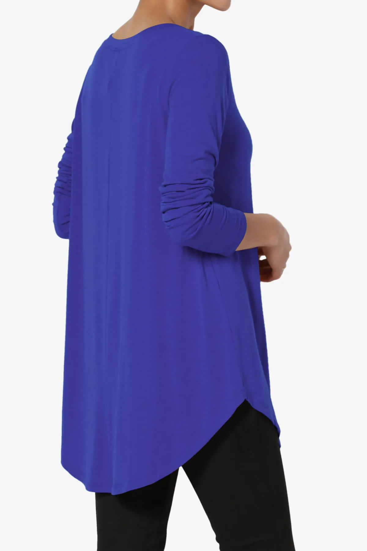 Ramada Long Sleeve Flowy Jersey Top PLUS