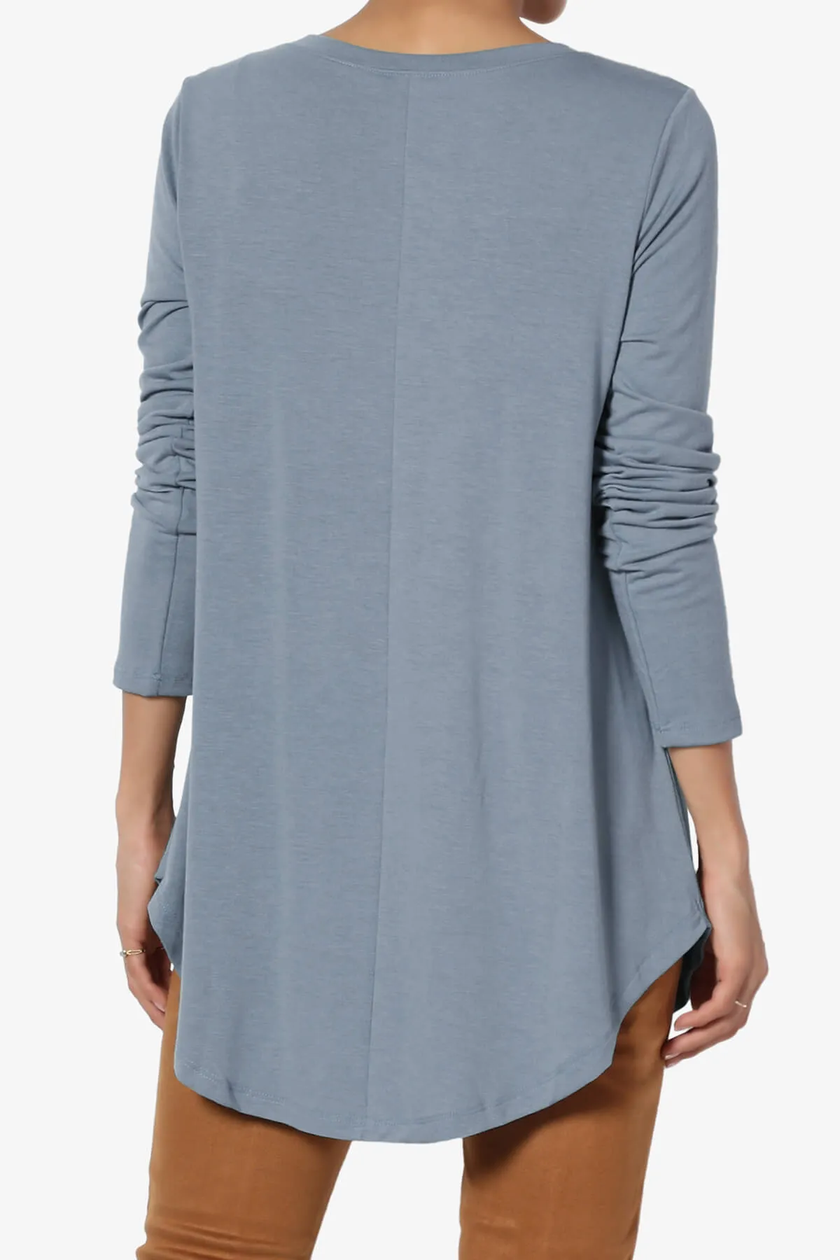 Ramada Long Sleeve Flowy Jersey Top PLUS