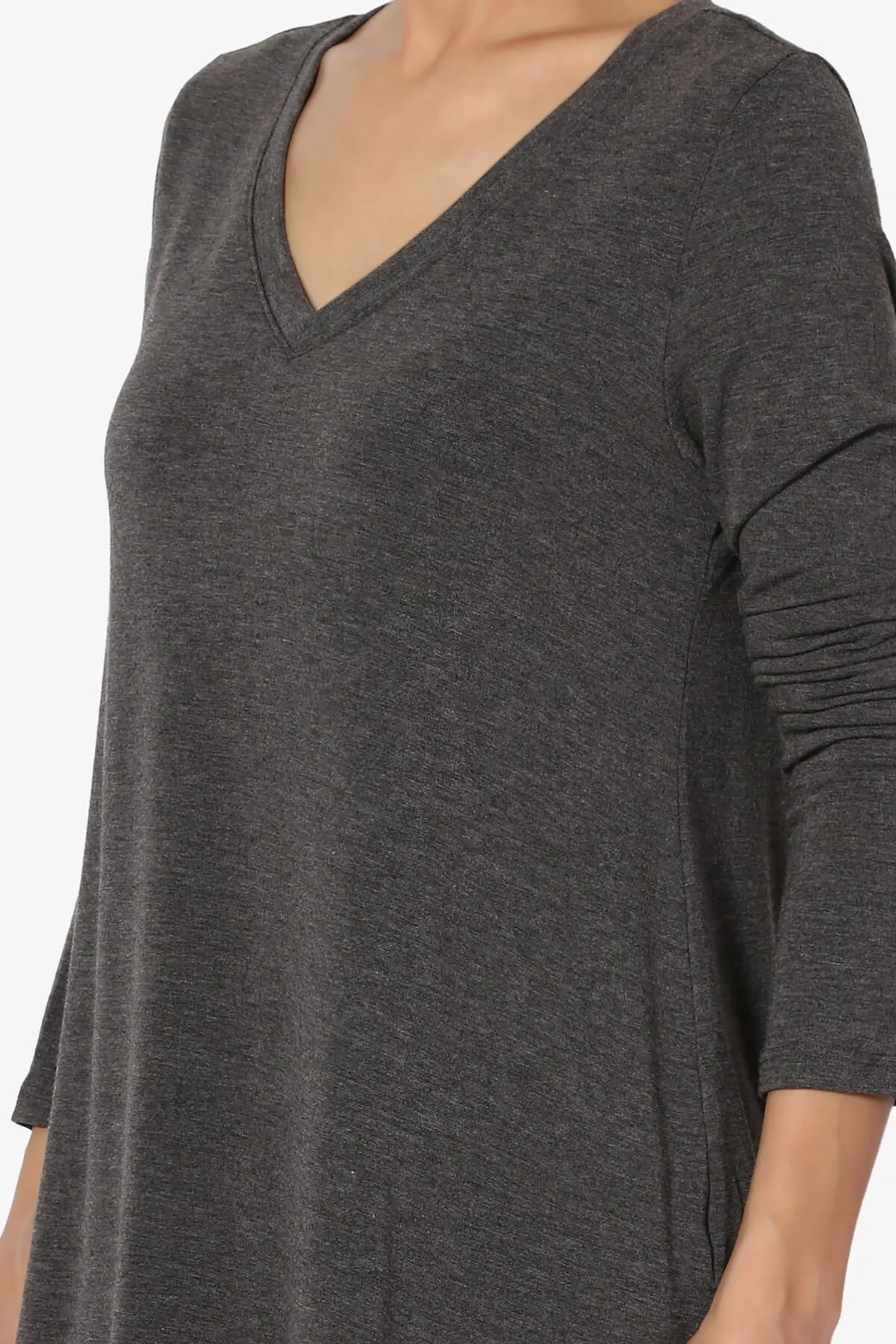 Ramada Long Sleeve Flowy Jersey Top PLUS