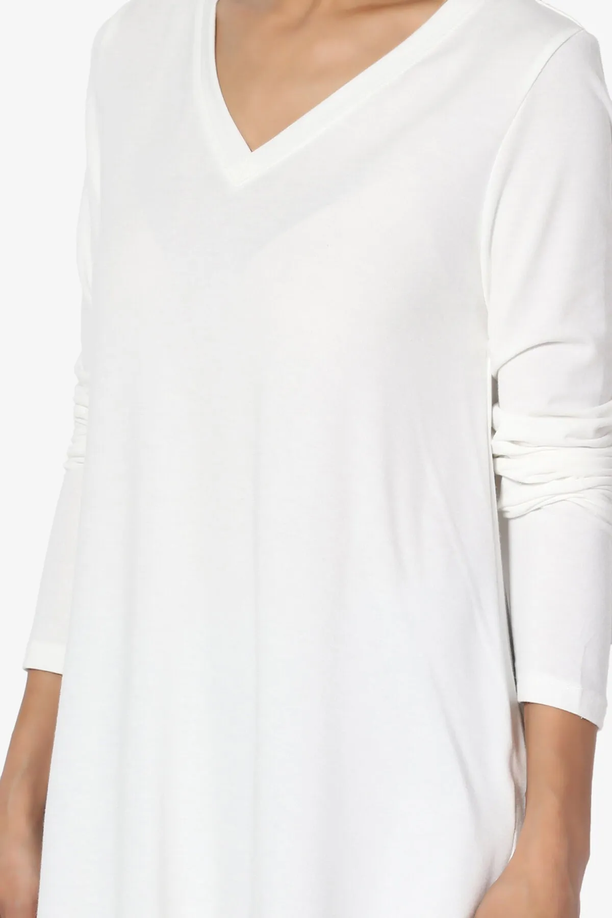 Ramada Long Sleeve Flowy Jersey Top PLUS
