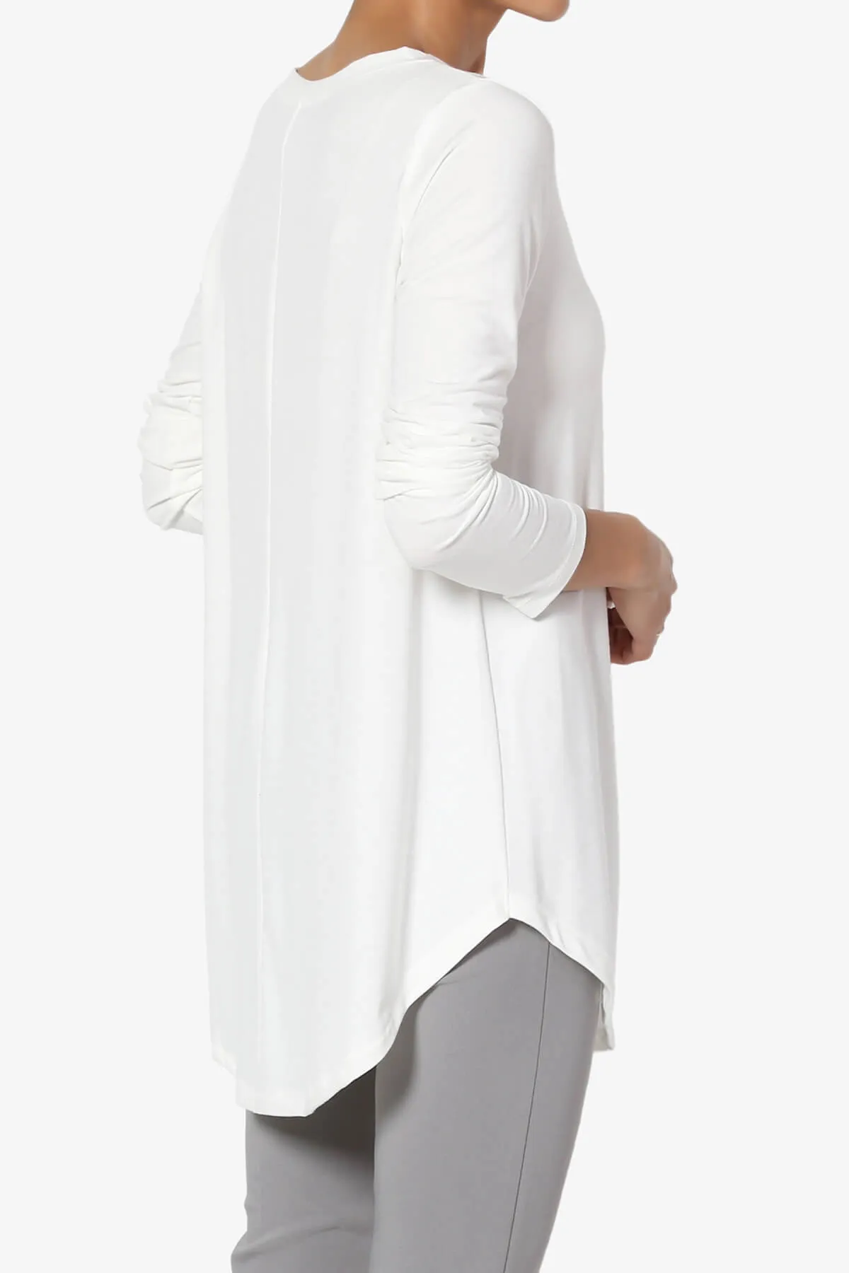 Ramada Long Sleeve Flowy Jersey Top PLUS