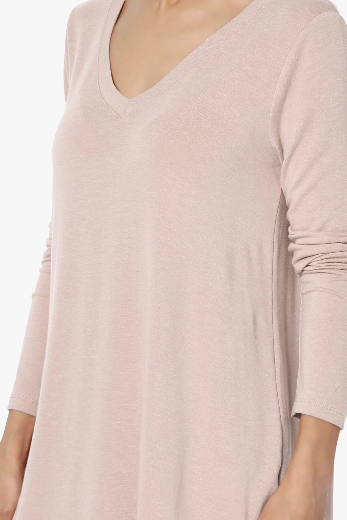 Ramada Long Sleeve Flowy Jersey Top PLUS