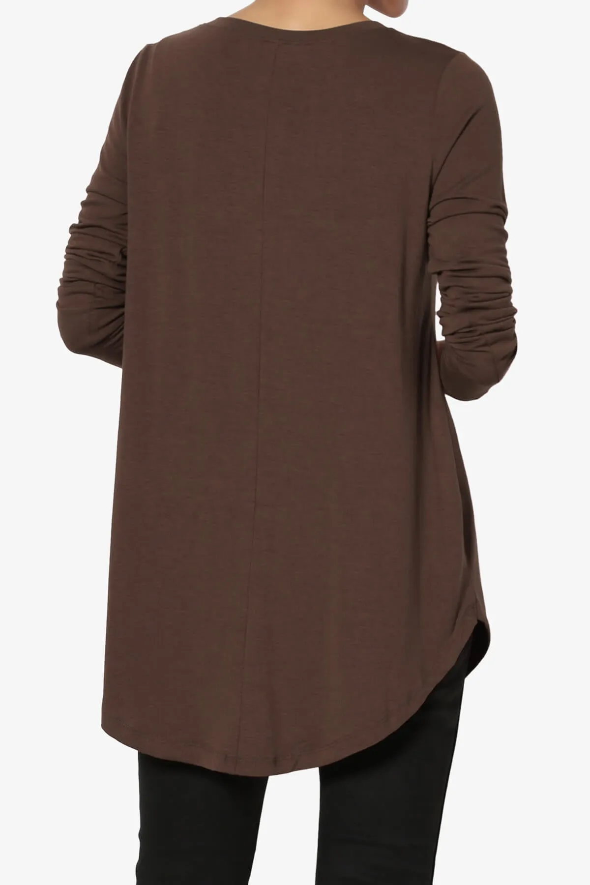 Ramada Long Sleeve Flowy Jersey Top PLUS