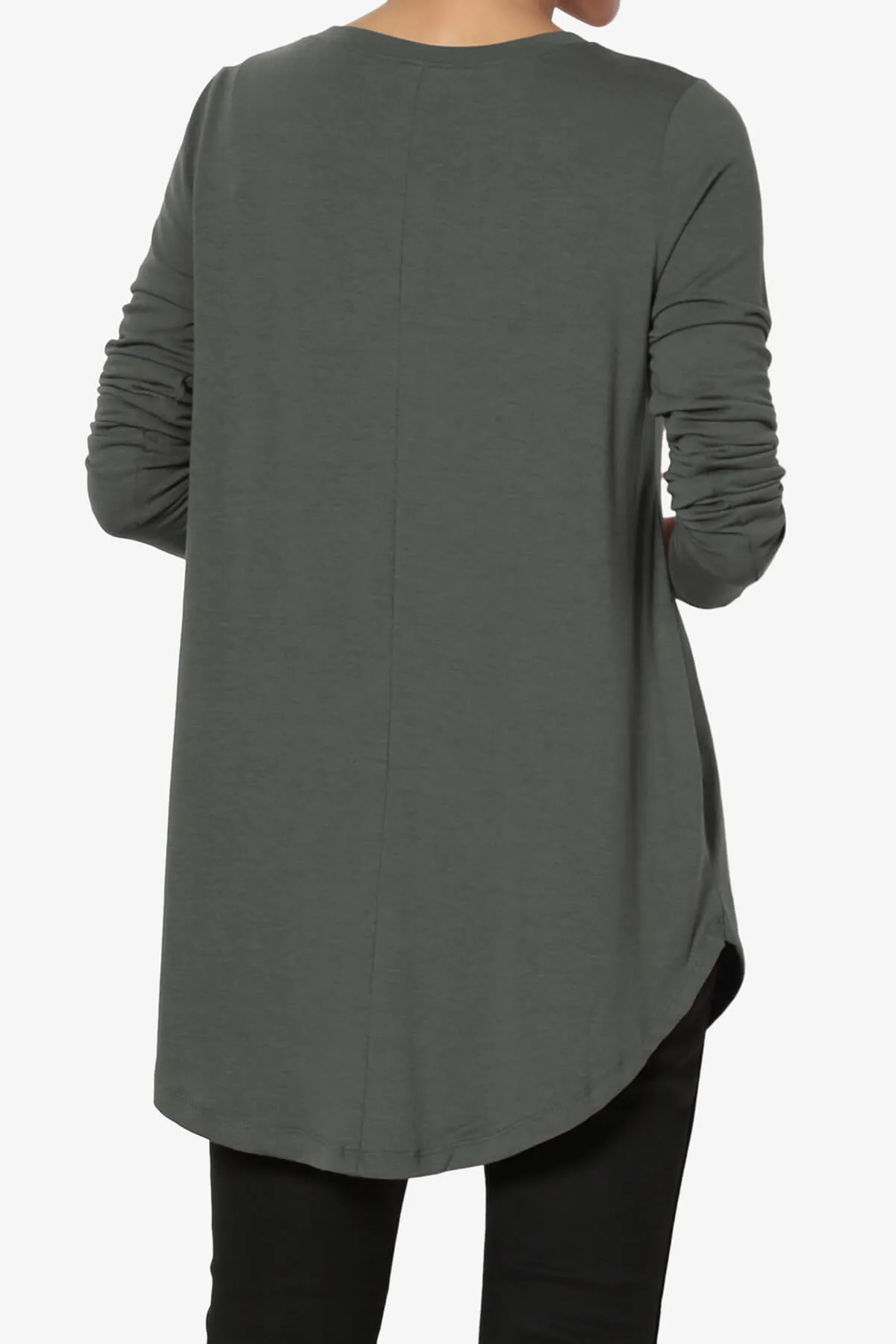 Ramada Long Sleeve Flowy Jersey Top PLUS