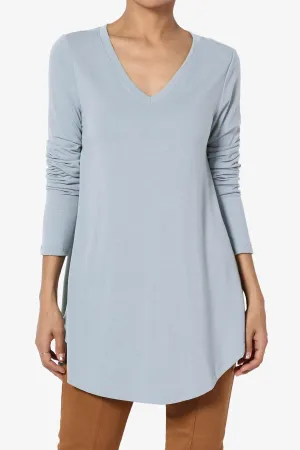 Ramada Long Sleeve Flowy Jersey Top PLUS