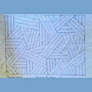 Random Weave Rug Pattern Pattern
