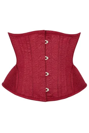 Red Vintage Hip Underbust Corset