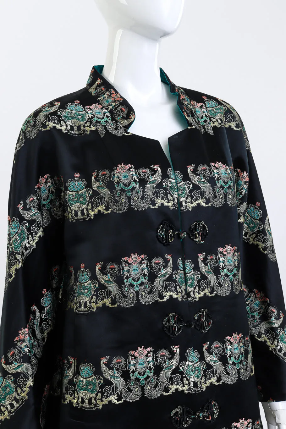 Reversible Chinoiserie Coat