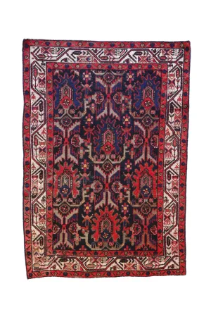 'Roisin' Vintage Persian Rug- 4'7'' x 6'9''
