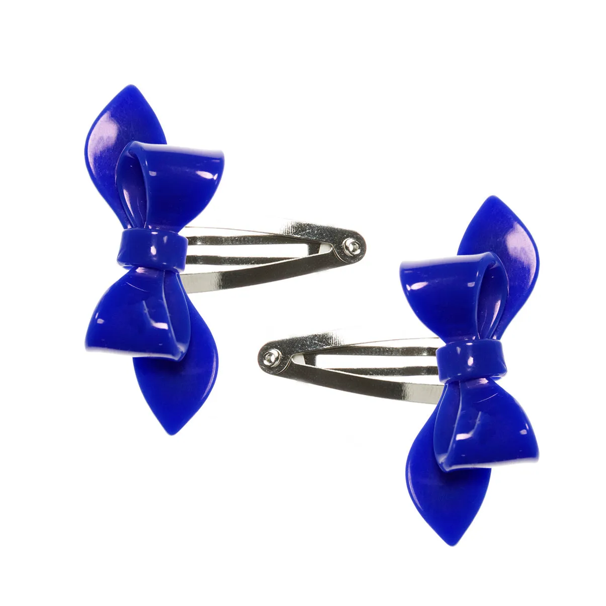 Rosane Bow Solid Colors Snap Clips -