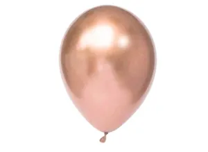 Rose Gold Chrome Balloons Pack