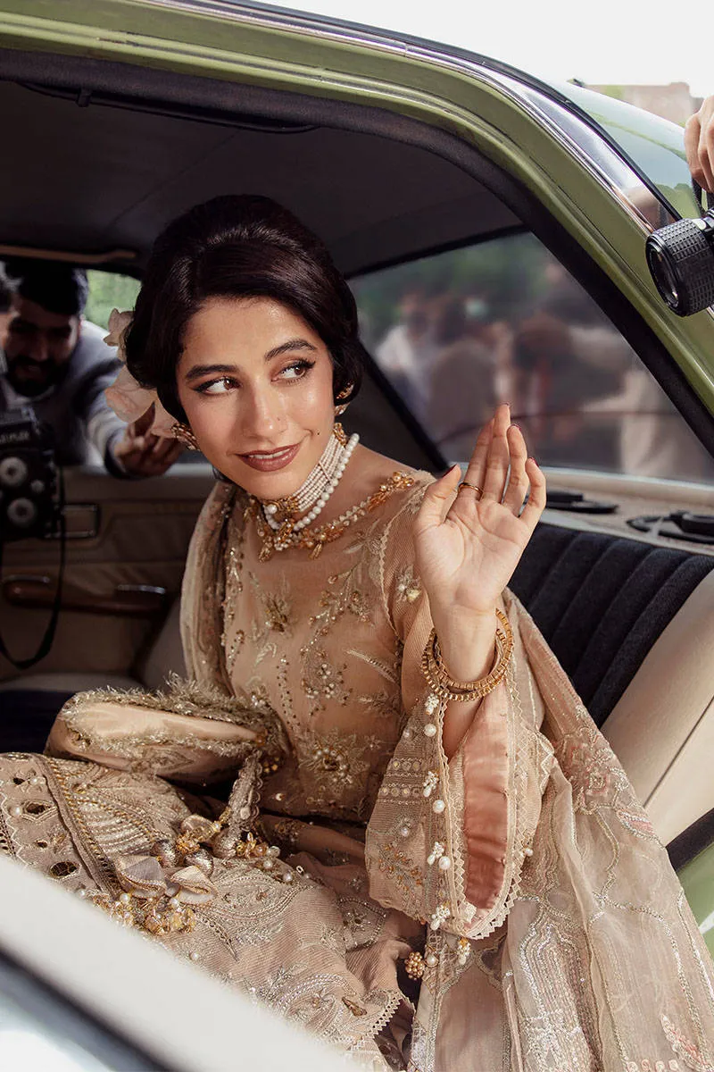 Royal Pakistani Wedding Dress in Gharara Kameez Style