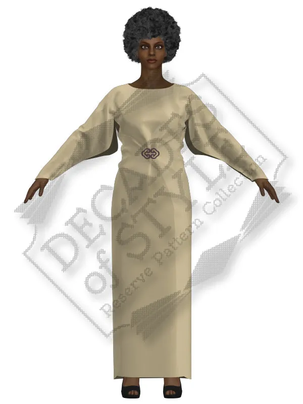 RPC - #D02  1930s Hostess Gown