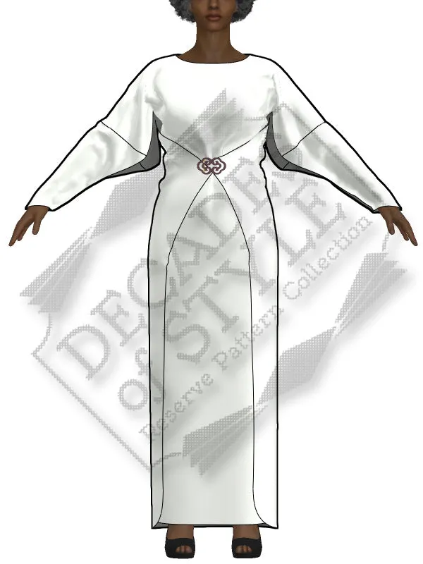 RPC - #D02  1930s Hostess Gown