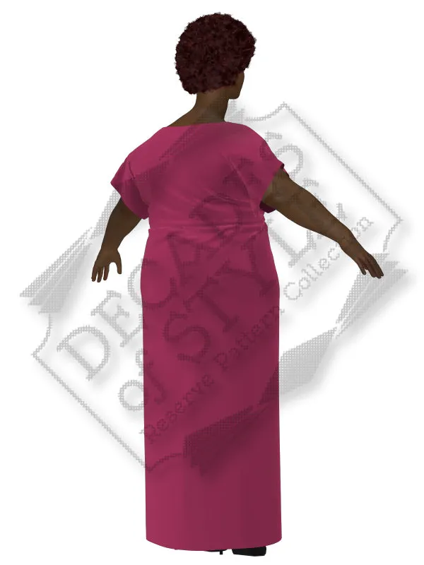 RPC - #D02  1930s Hostess Gown