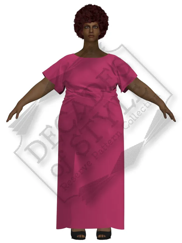 RPC - #D02  1930s Hostess Gown