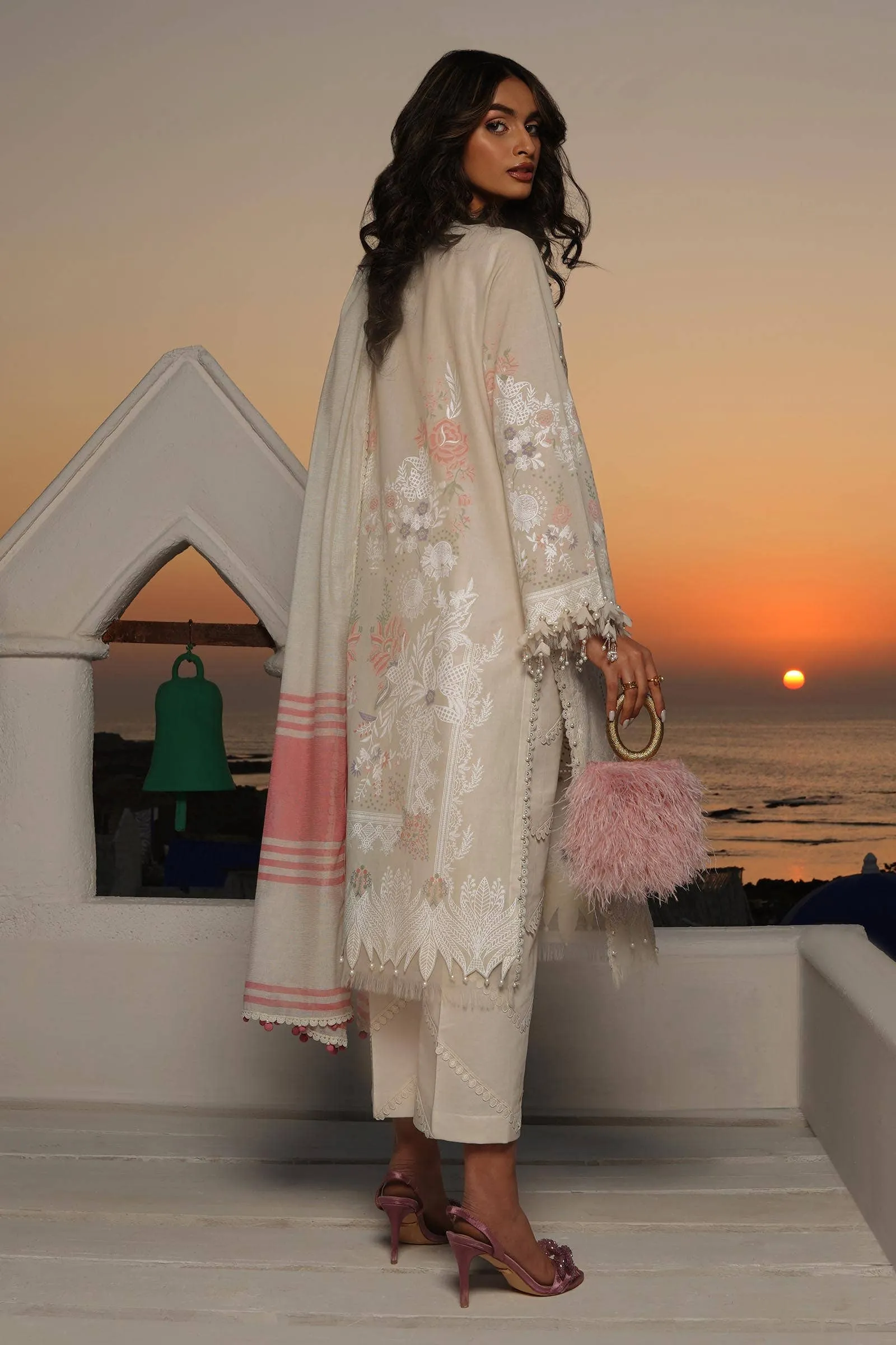 SANA SAFINAZ | Muzlin Spring'24 vol-1  | M241-009A-3DF