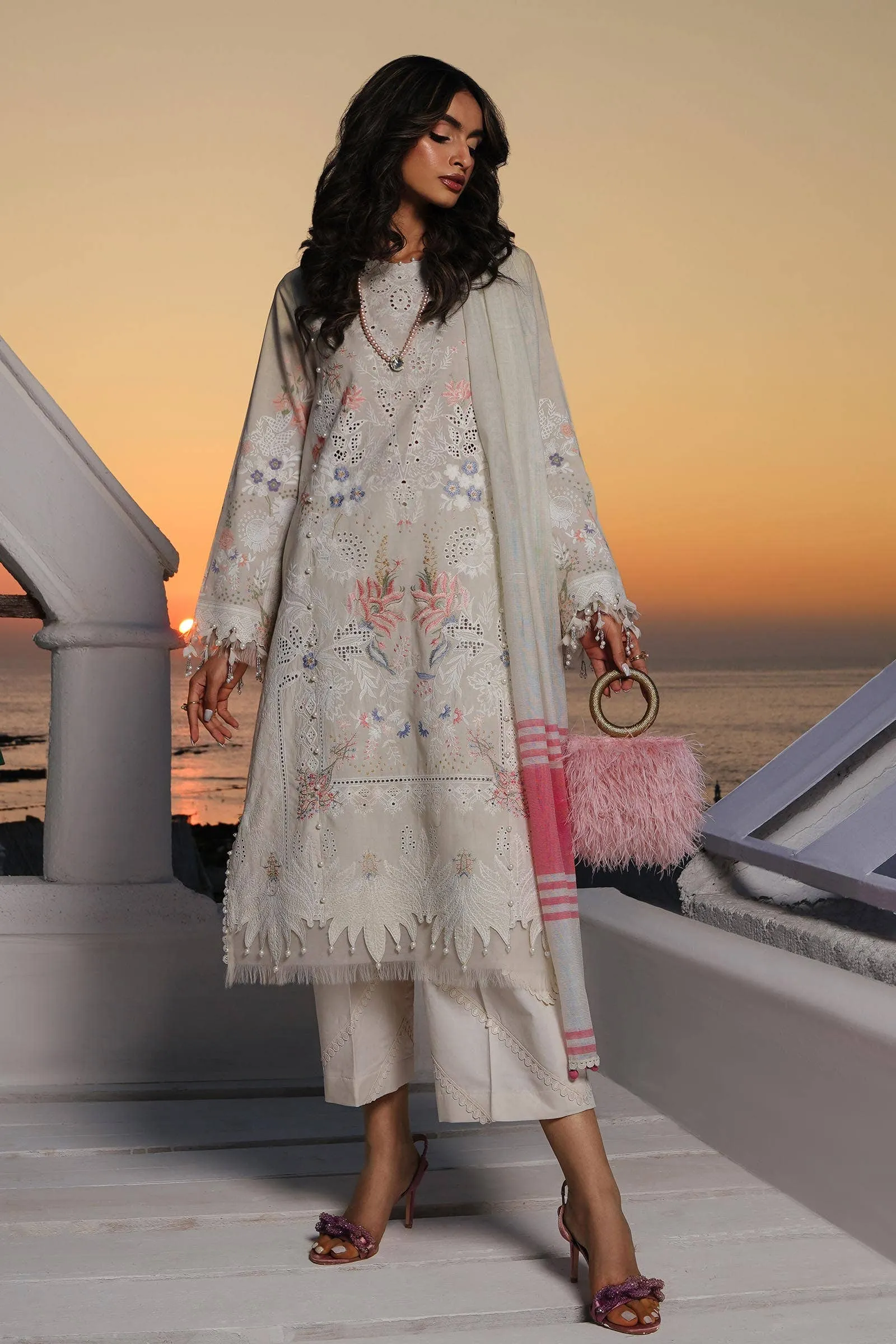 SANA SAFINAZ | Muzlin Spring'24 vol-1  | M241-009A-3DF