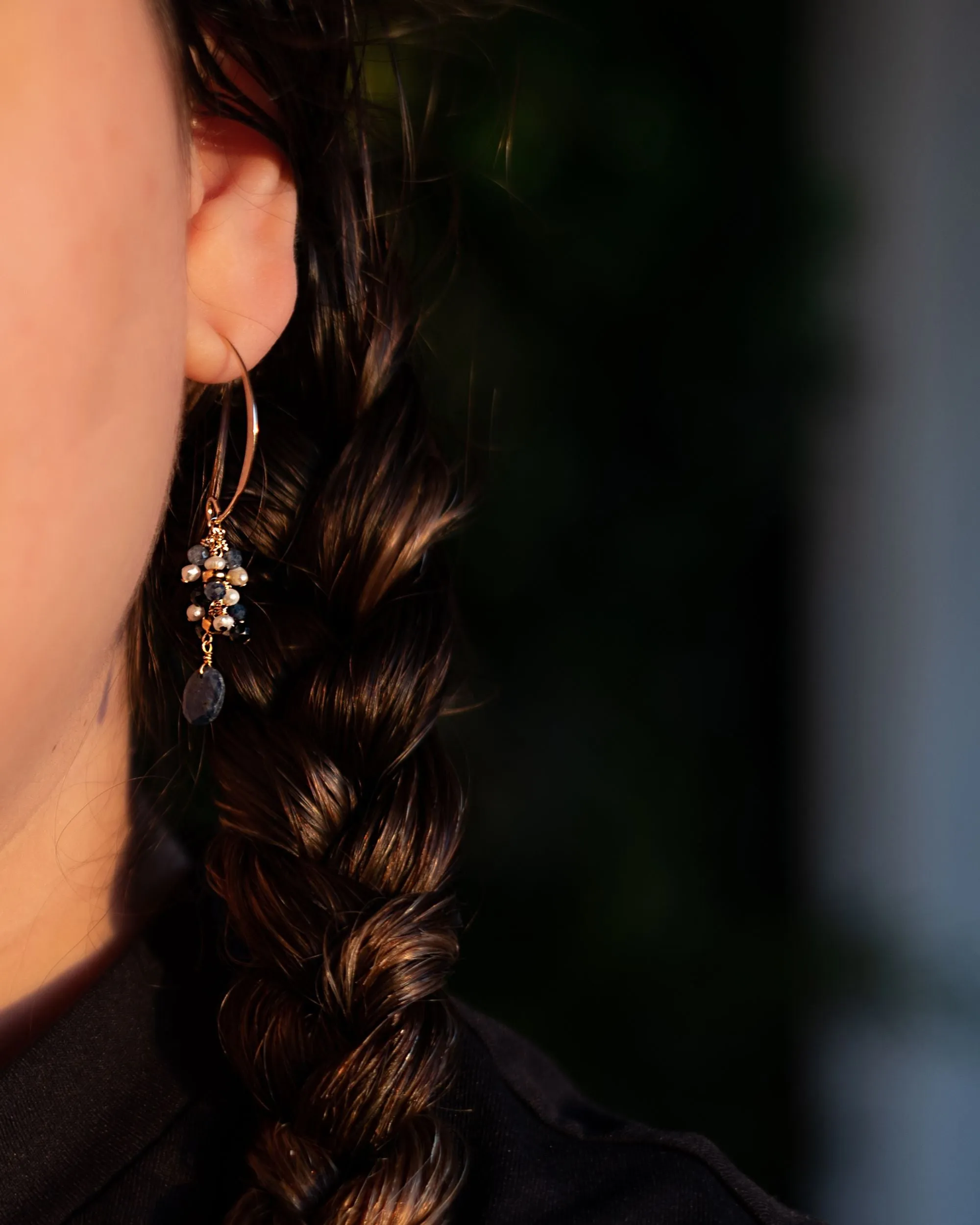 Sapphire Earrings - September
