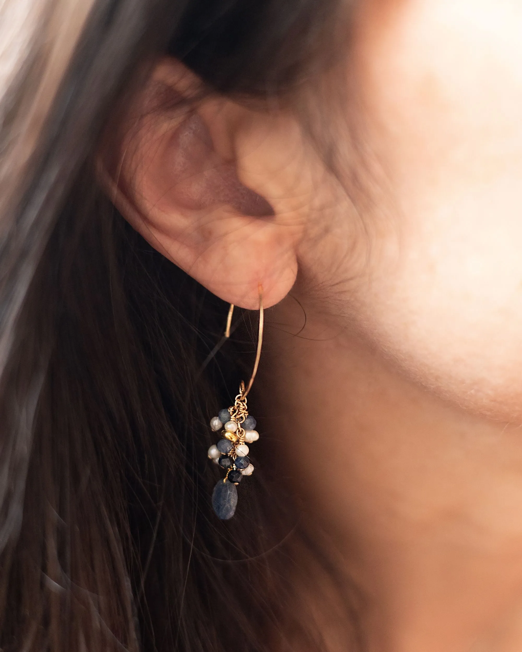 Sapphire Earrings - September
