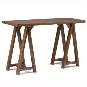 Sawhorse Console Table