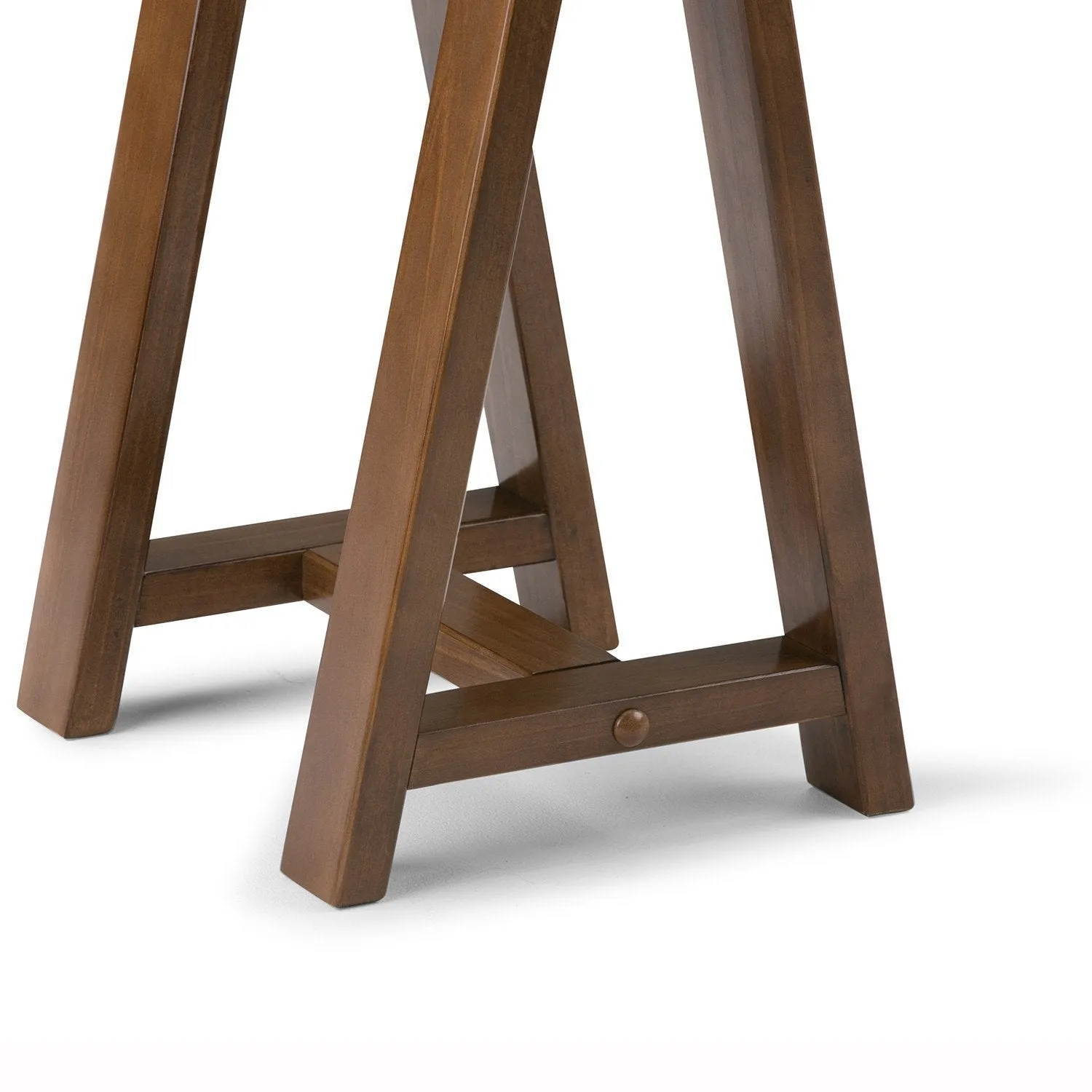 Sawhorse Console Table