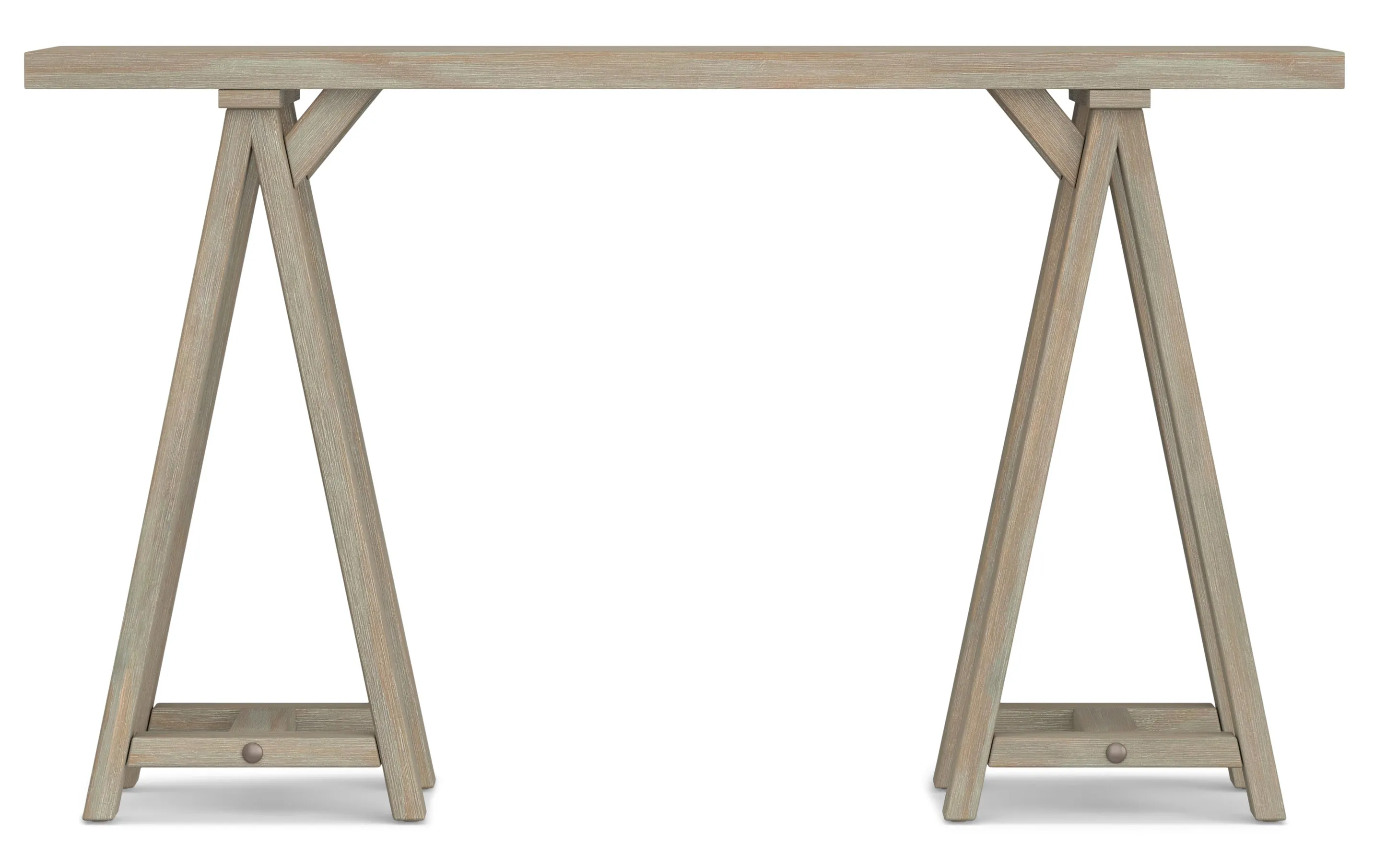 Sawhorse Console Table