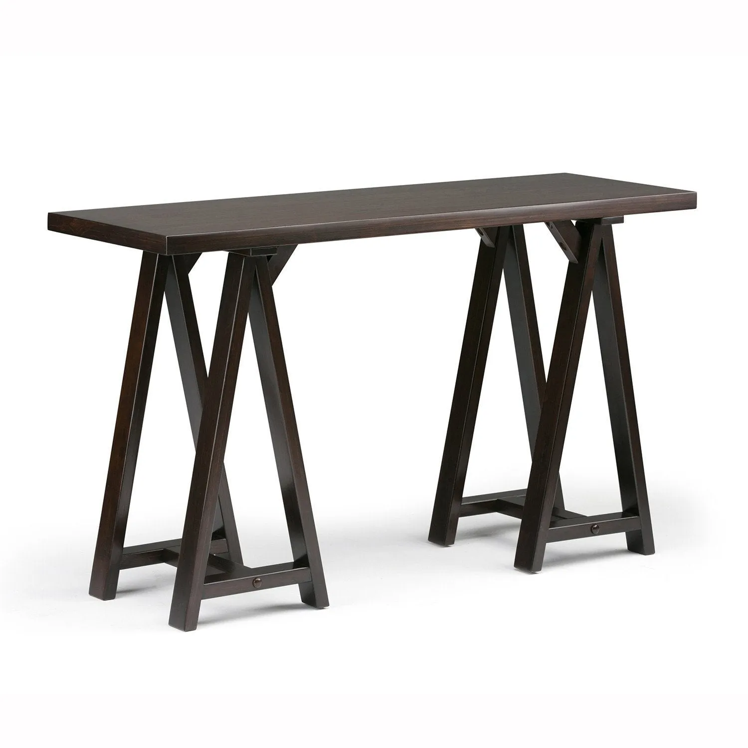 Sawhorse Console Table