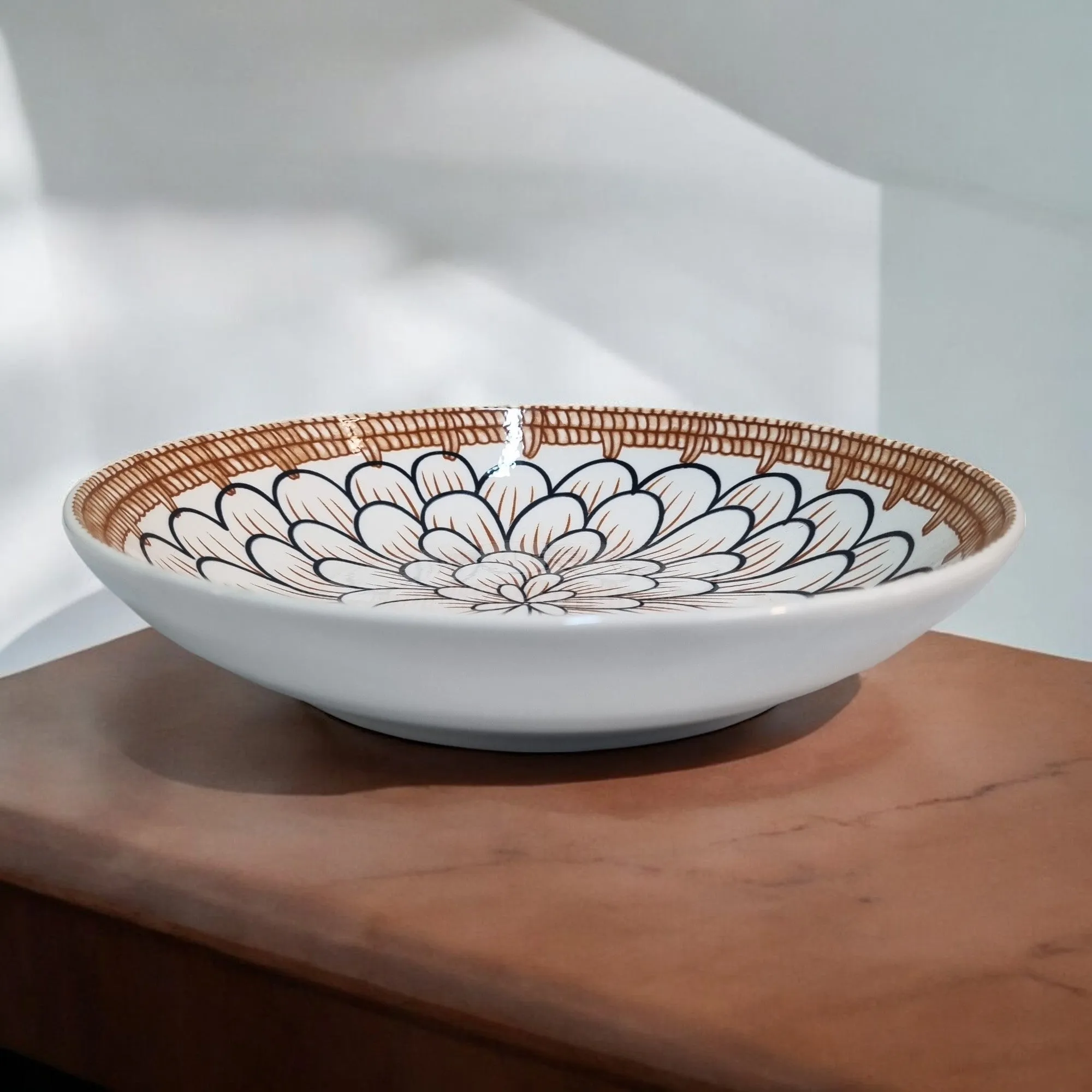 Scallop Series Deep Plate (8 inches)