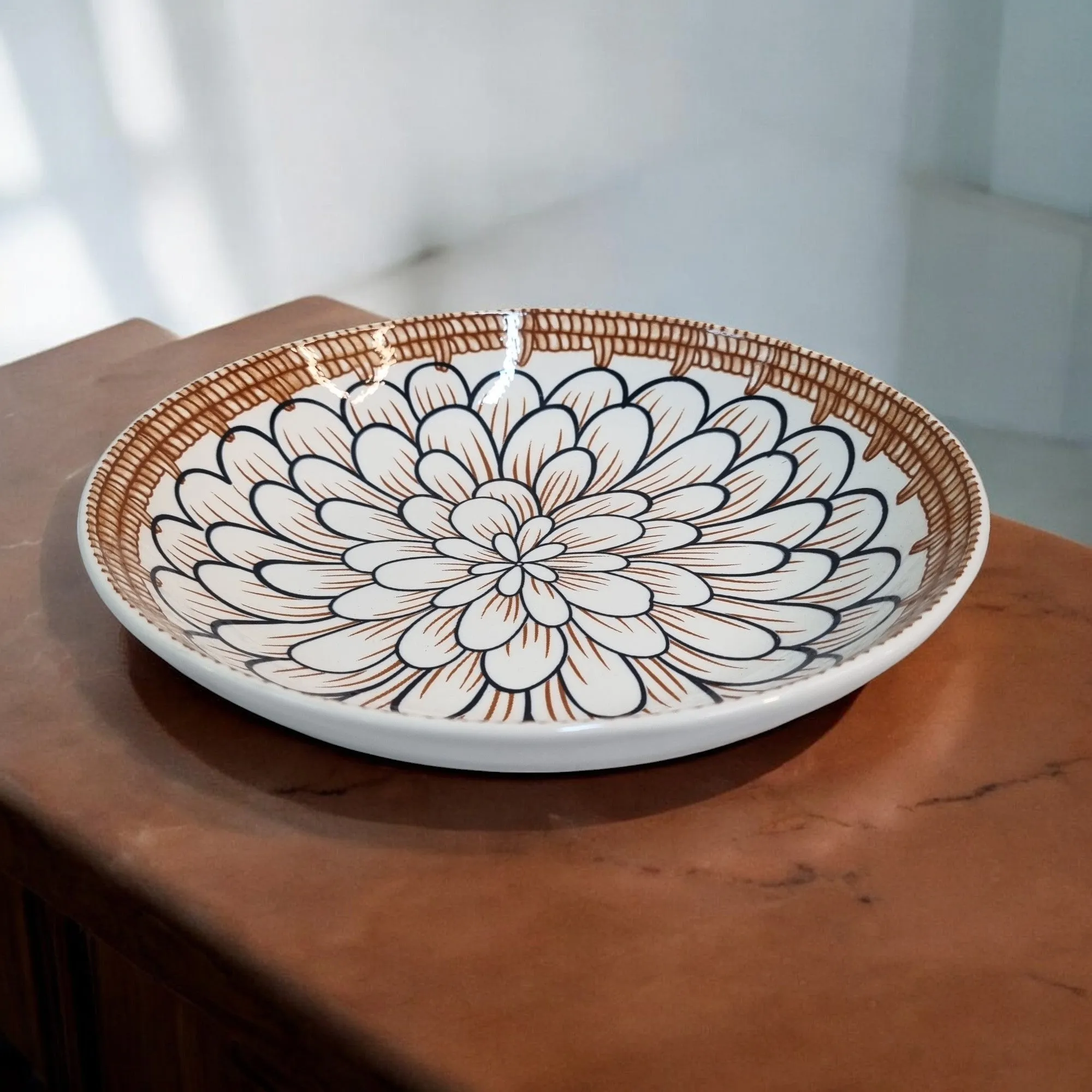 Scallop Series Deep Plate (8 inches)