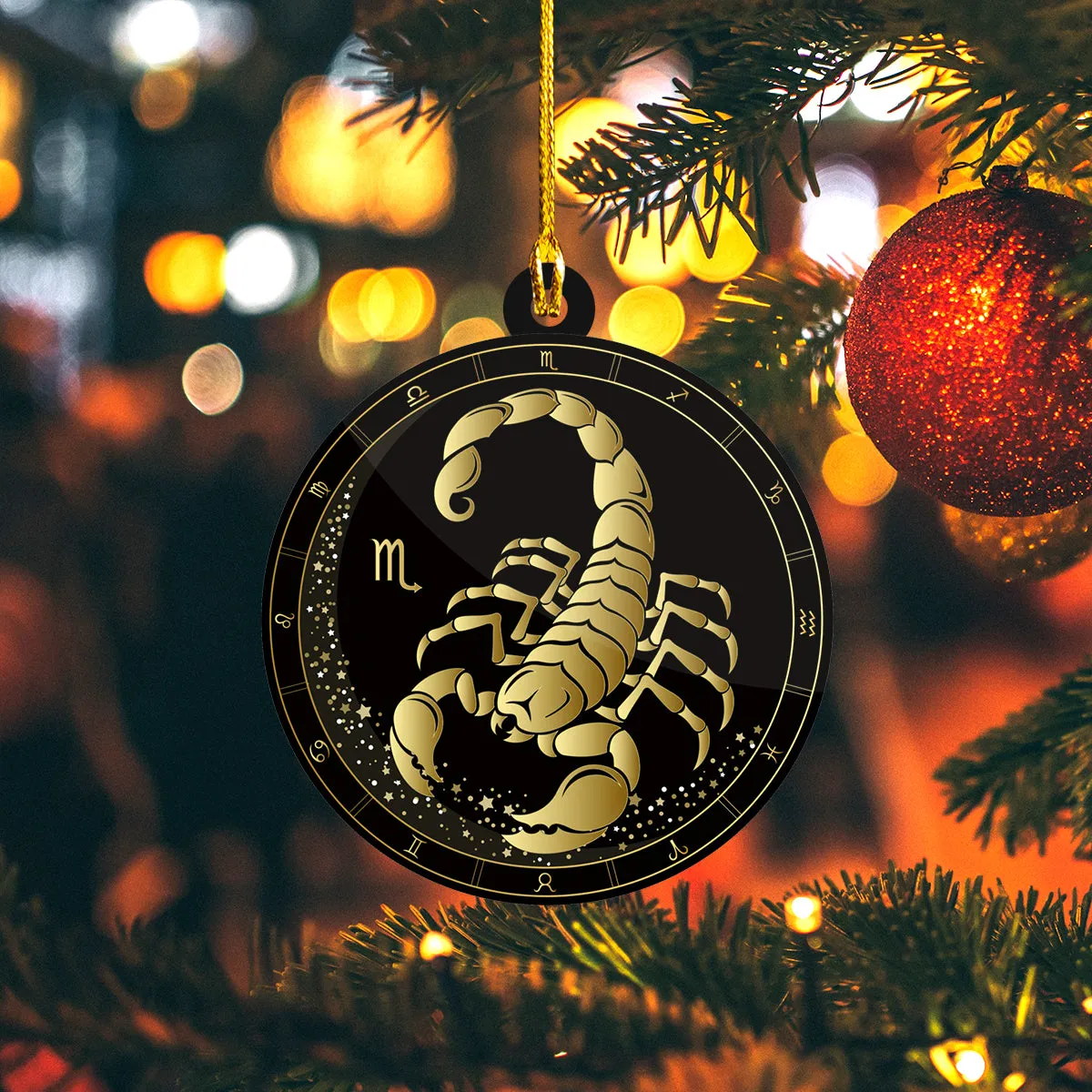 Scorpio - Shaped Ornament - 541