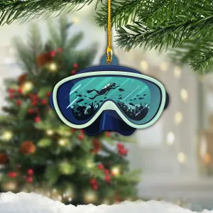 Scuba Diving Glass - Shaped Ornament