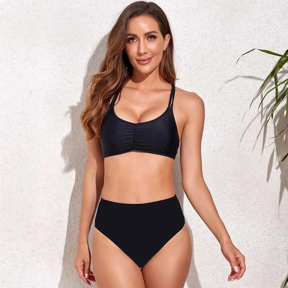 Sexy High Waist Printed Swimwear